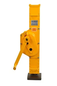 5t Stockwinde Stockwinden Zahnstangenwinde Stahlwinde Winde gelb N W1083 - Bild 1 von 2