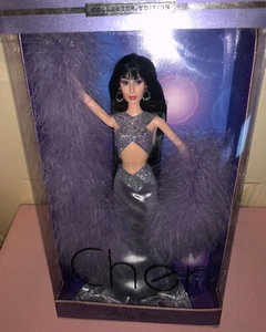 Cher - Bob Mackie Kleid; Timeless Treasures Puppe von Mattel; 2001; NRFB - Bild 1 von 12