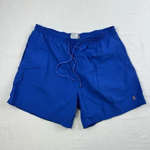 Vintage Guess Swim Trunks Adult 2XL Blue Swimsuit Shorts Y2K 90s Hipster Grunge - Picture 1 of 15