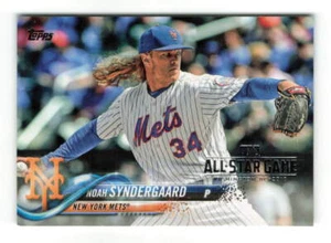 2018 TOPPS ALL-STAR GAME NOAH SYNDERGAARD NEW YORK METS #600 - Picture 1 of 2