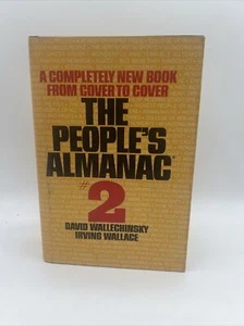 Vintage 1978 The People's Almanac # 2 by David Wallechinsky, Irving Wallace HB - Picture 1 of 16