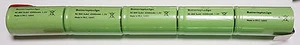 5er Akku Säule Sub-C 4500 mAh | 6 V  NiMh mit Z Lötfahne   - Bild 1 von 1