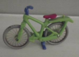 Fisher Price Loving Family Dream Dollhouse Bicycle Bike Green
