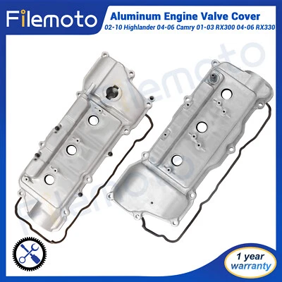 Valve Cover for Toyota 02-10 Highlander 04-06 Camry 01-03 RX300 04-06 RX330 - Image 1 of 4
