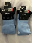 NEW Under Armour Over the Calf UA Team Cushioned Socks 2 Pair Youth 13.5-4.5