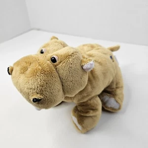 Ganz Webkinz Mud Hippo Plush Tan HM384 Stuffed Animal Toy NO CODE - Picture 1 of 15