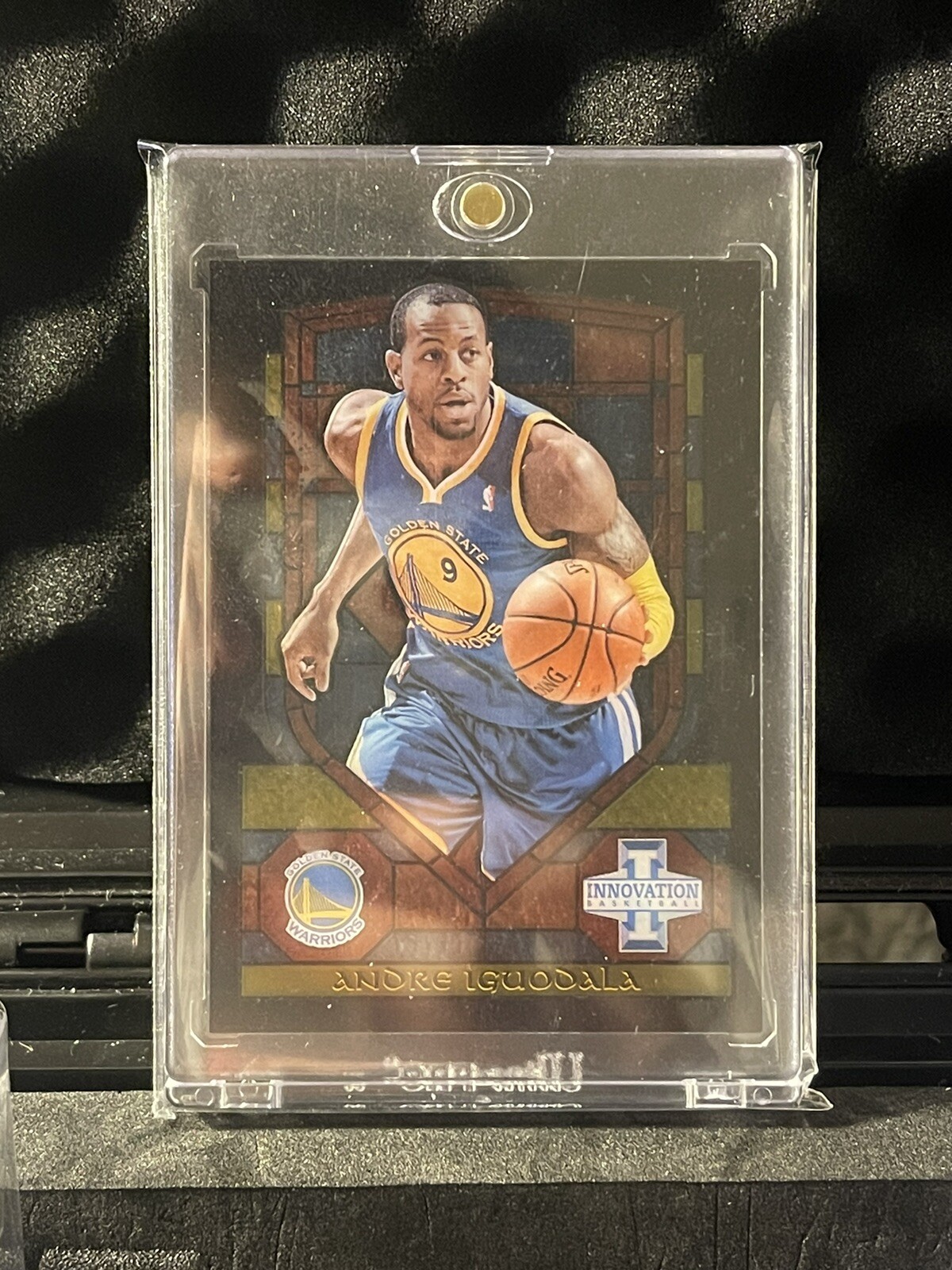2013-14 Panini Innovation Andre Iguodala Stained Glass Gold SSP