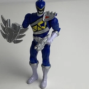 Bandai Blue Power Rangers Action Figure 6 1/2" 2014 AC03 - Picture 1 of 6