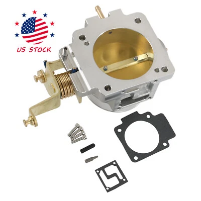62mm Throttle Body For 1991-2003 Jeep 4.0L Cherokee/Wrangler YJ TJ XJ WJ ZJ 1724 - Image 1 of 4