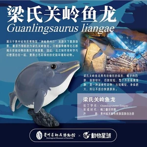ANIMAL HEAVENLY BODY Guanlingsaurus Liangae Figura Modello Animale Adulto Bambini Giocattoli - Foto 1 di 1