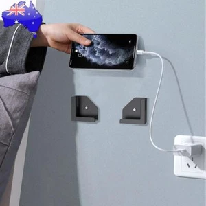 2 Sets Versatile Holder Reusable Wall Phone Mount for Tablet/Mobile Phone/Router - Afbeelding 1 van 18