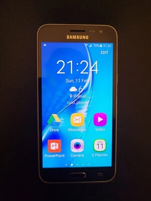 Samsung Galaxy J3 (J320FN)  2016 Mobile Phone Unlocked Single Sim - Image 1 of 4