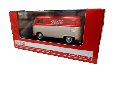 COCA COLA 1962 VOLKSWAGON VW CARGO PANEL VAN 1:43 NEW - Image 1 of 4