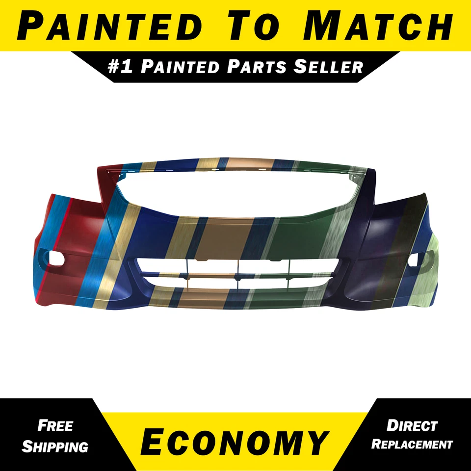 NEW Painted To Match - Front Bumper Cover for 2011 2012 Honda Accord Coupe 2dr - Imagem 1 de 4