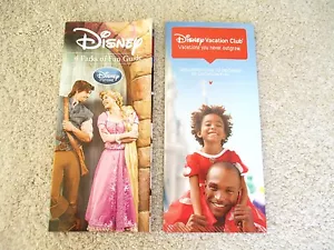 2 NEW Mar/ Apr 2017 DISNEY WORLD 4 PARKS GUIDE BROCHURE & VACATION CLUB BOOKLET - Picture 1 of 3