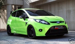 Fiesta MK7 - Stoßstange vorne Focus RS Look KEIN NEBELSCHEINWERFER 2008-2013 - Bild 1 von 2