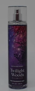 1 NEW BATH & BODY WORKS TWILIGHT WOODS FINE FRAGRANCE MIST BODY SPRAY 8OZ LARGE - Picture 1 of 5