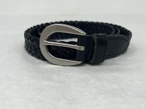Coach Women’s Braided Leather Belt #8518 Large (022725)