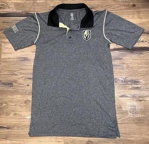 Vegas Golden Knights NHL 3 Button Collared Polo Short Sleeve Size Small - Picture 1 of 6