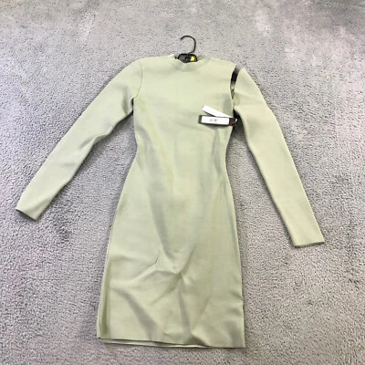 Alice + Olivia Dress Womens Extra Small Estelle Fitted Mini Dress Bodycon XS S45 - Image 1 of 4