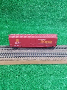 Tyco HO Santa Fe El Capitan 50' Single Plug Door Reefer ATSF 49277 - Bild 1 von 10