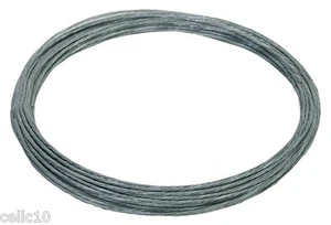 6/20 Drut ocynkowany Guy do masztu antenowego - 50' Hank EZ 60A Guy Wire - skala 20 - Zdjęcie 1 z 1