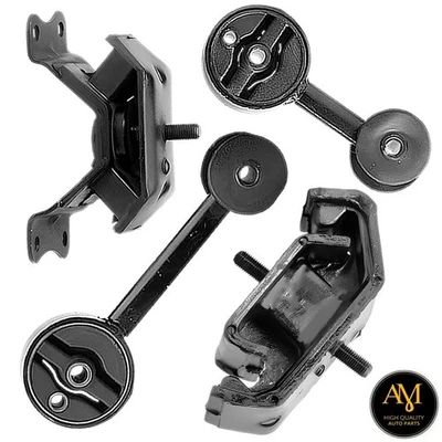 Juego de 4 piezas de montaje de transmisión y soportes de motor para Pontiac Firefly 88-87 L3-1,0 L Foto 1 de 4
