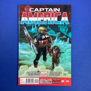 Captain America #2 Cover A Marvel Comics NOW 2013 Rick Remender Dimension Z - Picture 1 of 3