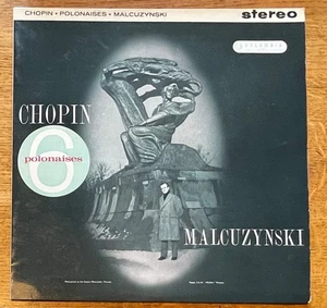 SAX 2338 *BLUE/SILVER* MALCUZYNSKI PLAYS CHOPIN: THE SIX POLONAISES *EX/ N.MINT* - Picture 1 of 11