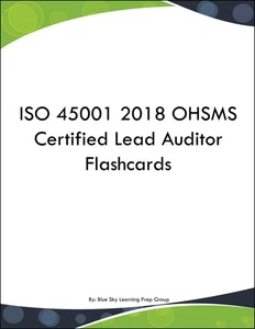 ISO 45001 2018 OHSMS Certyfikowane fiszki audytora wiodącego - Zdjęcie 1 z 1