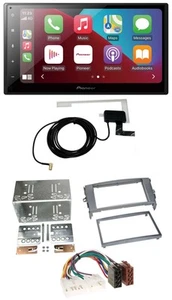 Pioneer USB Bluetooth DAB MP3 2DIN Autoradio für Toyota Auris 07-12 anthrazit-gr - Bild 1 von 9