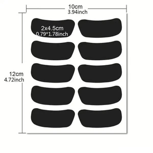 Baseball Eye Black Stickers 100PCS Under Eye Football Sports Eye Stickers - Picture 1 of 10