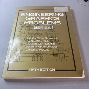 Engineering Graphics, Problems: Series 1 by Henry C. Spencer (5th Ed, Unused) - Picture 1 of 5