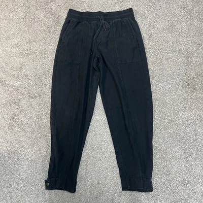 Pantalones Athleta Medianos Altos Azul Oscuro Fin de Semana Farallón Jogger Ajustables Relajados Foto 1 de 4