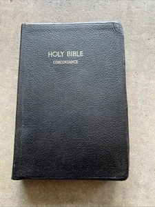 HOLY BIBLE w/ Concordance RSV (Revised Standard Version) 1952 Melton - Imagen 1 de 8