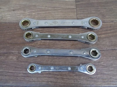 Juego de llaves de extremo de caja de trinquete S-K TOOLS métricas - llaves 9 - 17 mm Foto 1 de 3