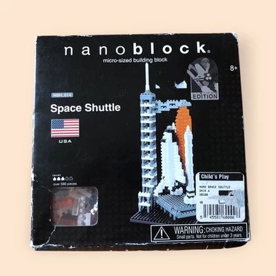 Transbordador Espacial Nanoblock NBH-014 Edición Limitada 580+ Piezas EE. UU. Nueva Caja Sellada Foto 1 de 4