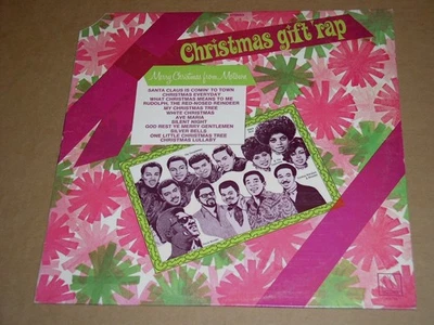 Christmas Gift Rap Record Album Vinyl Motown Compilation 725 VG+ The Temptations - Image 1 of 3
