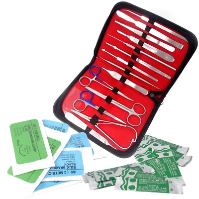 Kit de instrumentos médicos estilo campo militar 55 EE. UU. - médico médico quirúrgico enfermera médico Foto 1 de 3