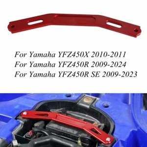 Red Battery Holder Bracket Protective Pad Kit For Yamaha YFZ450X/450R YFZ450R SE - Picture 1 of 8