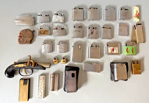 Large collection of vintage cigarette lighters, mainly Ronson - Picture 1 of 6