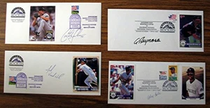 COLORADO ROCKIES AUTOGRAPH COLLECTION - Picture 1 of 3