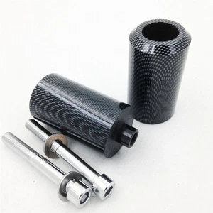 Carbon Frame Slider Crash Falling Protector For Yamaha YZF600R 1996-2007 New - Picture 1 of 5