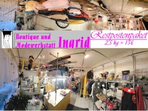 Restpostenpaket: Stoffe Meterware und Reste aus meiner Schneiderei Stoffpaket - Bild 1 von 23