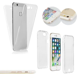 FÜR APPLE IPHONE SE 2022 - 360° FULL BODY PC + TPU Hülle Tasche Case Handy - Zdjęcie 1 z 9