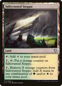 1x Saltcrusted Steppe - NM/LP - Commander (various) SPARROW MAGIC - Picture 1 of 1