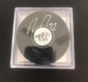 Ryan Johansen Nashville Predators signed puck - Picture 1 of 3