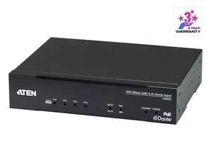 AD004E DSP Mixer with 4 channel Dante Input - Picture 1 of 3