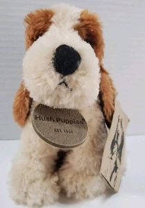 Russ Hush Puppies 50 anni bambola di peluche 2008 piccolo peluche commemorativo cucciolo cane - Foto 1 di 19