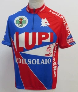LUPI LUPARENSE ROMA MAGLIA SHIRT MAILLOT TRIKOT JERSEY CICLISMO CYCLING ITALIA - Picture 1 of 9